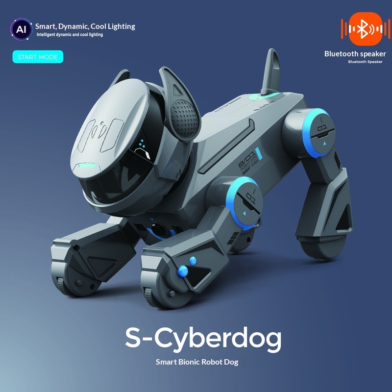 Dog Toys - S サイバードッグ スマートロボット犬 AI搭載 リモコン操作 ロボット