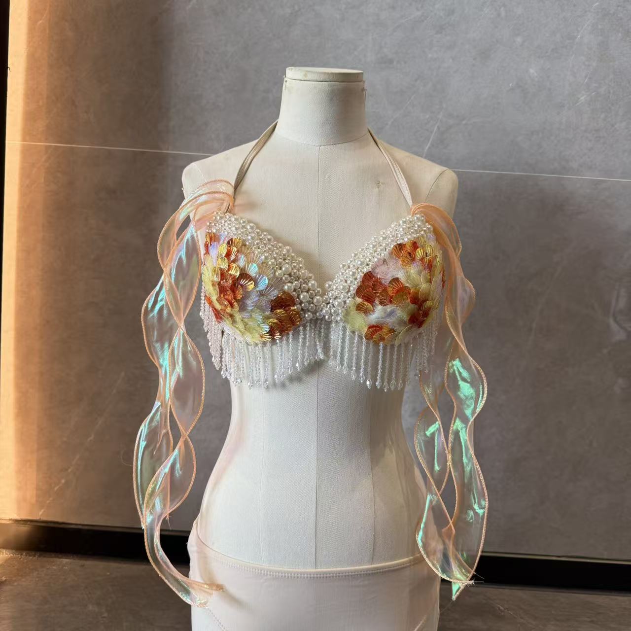 Aquarium - オリジナルデザインの手作りビキニ、水槽撮影用マーメイドパフォーマンス水着
