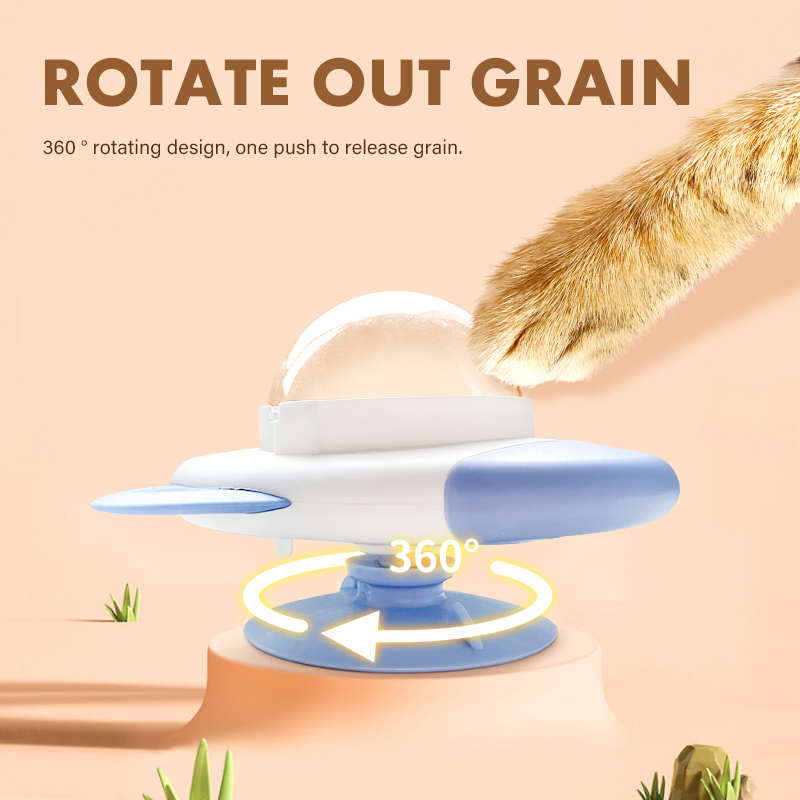 猫用インタラクティブおもちゃ 回転式 猫犬用漏れ食おもちゃ  - Dog Puzzle Feeder Toy のレビューと価格