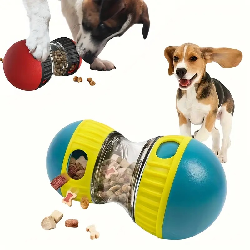 インタラクティブな犬用おやつディスペンサーおもちゃ、あらゆる - Dog Puzzle Feeder Toy のレビューと価格