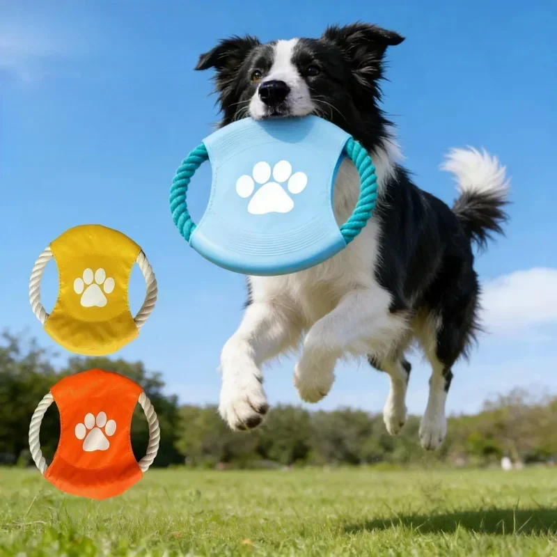 人気インフルエンサーが愛用！ペット用コットンロープ製フリスビ - Flying Disc Dog Training Toy のレビューと価格