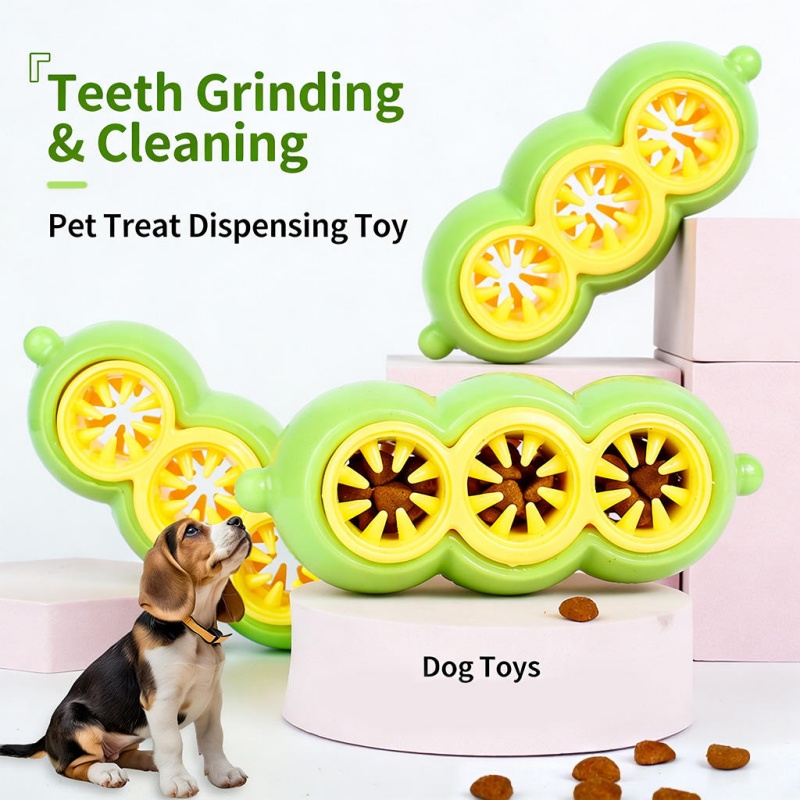 インタラクティブなおやつディスペンサー付きの犬用噛むおもちゃ - Rubber Treat Dispensing Dog Toy のレビューと価格