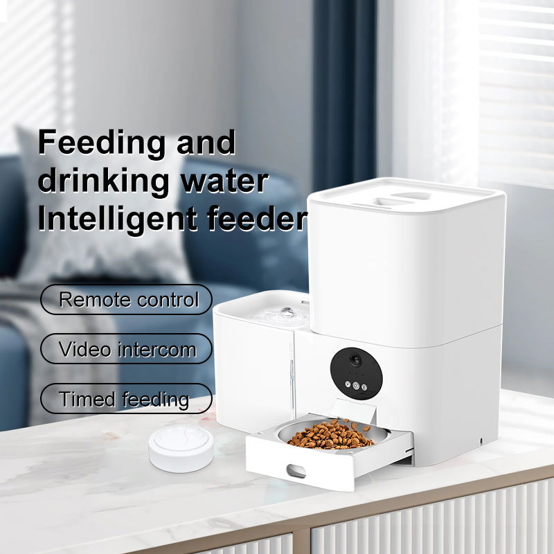 2-in-1スマートWi-Fi電動ペットフィーダー＆5L自動 - Pet Feeders のレビューと価格