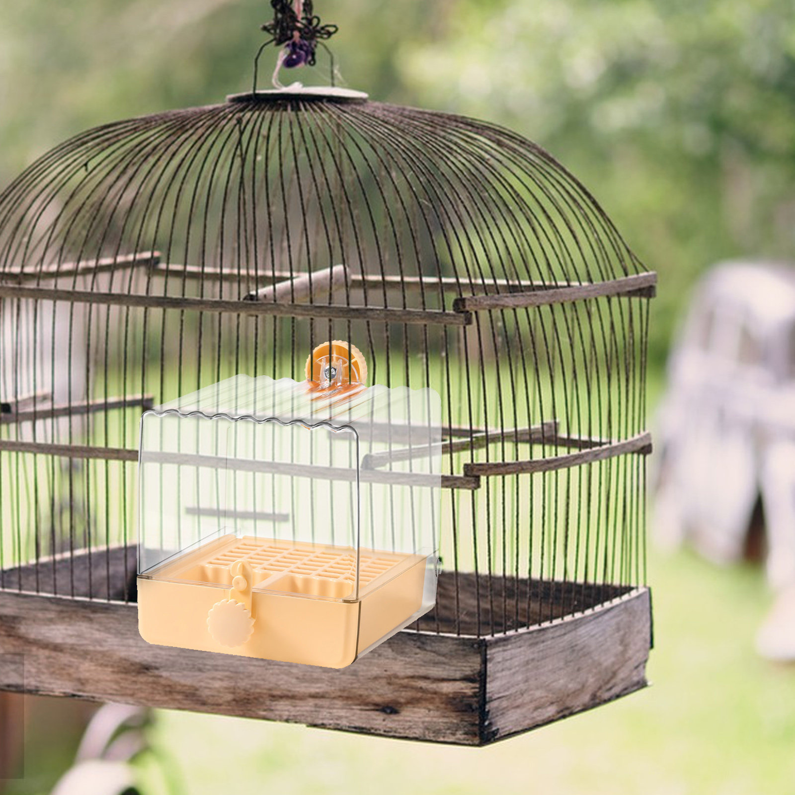吊り下げ式の鳥用浴槽、鳥かご用、ペット用、プラスチック製、水 - Pet Feeders のレビューと価格