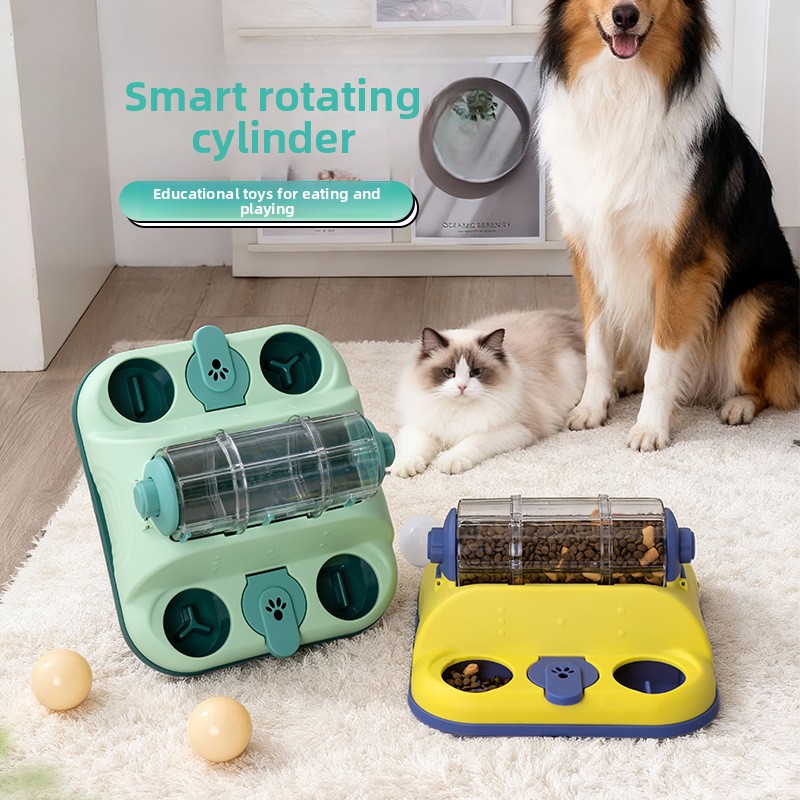 ペット用知育おやつディスペンサーおもちゃ、犬用スローフィーダ - Dog Puzzle Feeder Toy のレビューと価格