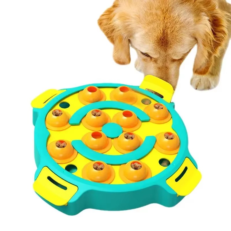 犬用パズル フードボックス スローフィーダー おやつディスペ - Dog Puzzle Feeder Toy のレビューと価格