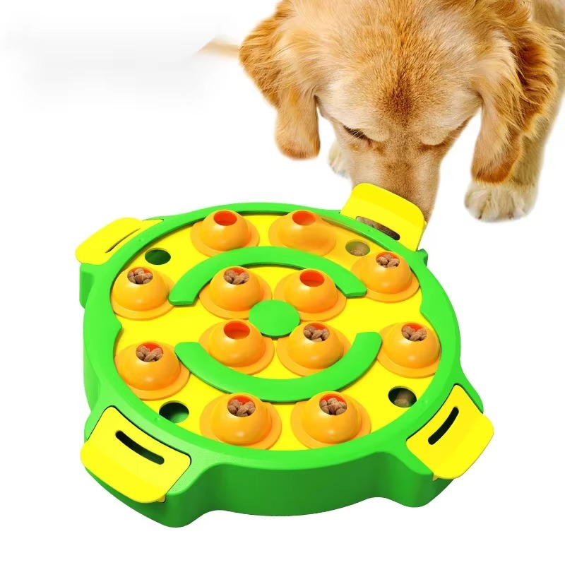 犬用パズル フードボックス スローフィーダー おやつディスペ - Dog Puzzle Feeder Toy のレビューと価格