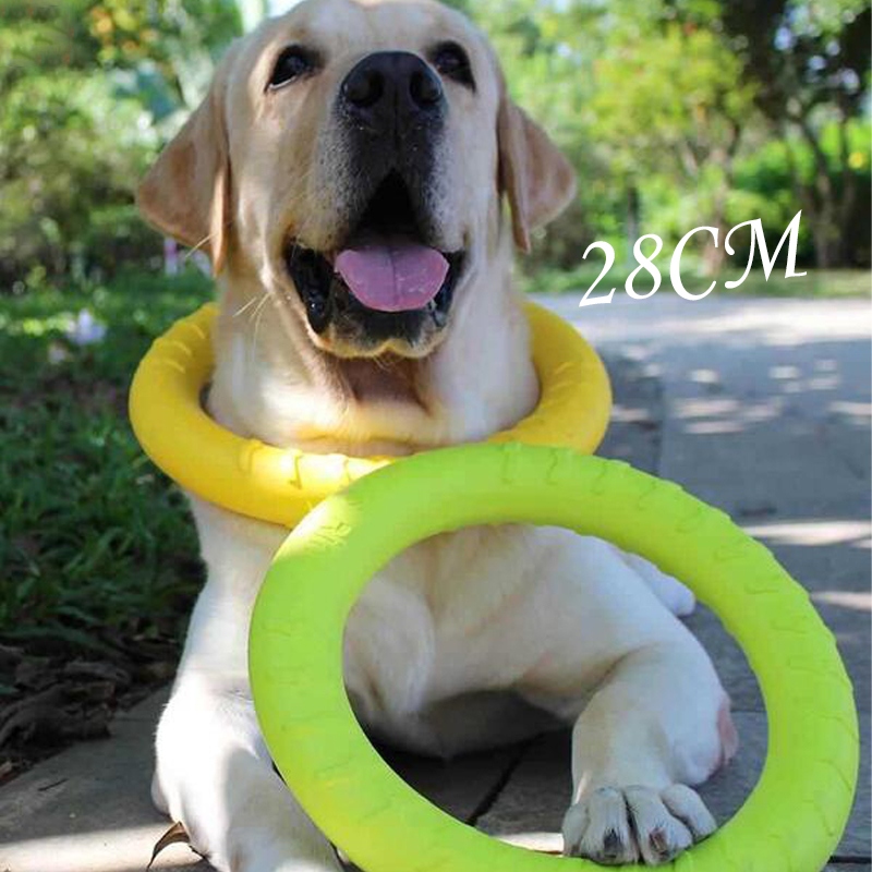 犬のおもちゃペットフライングディスクEVA犬用トレーニングリ - Indestructible Dog Chew Toy のレビューと価格