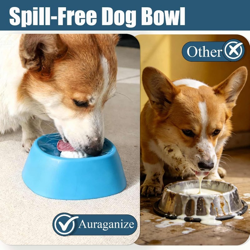 犬用の、ゆっくりと食べさせるためのボール型おもちゃ。知育玩具 - Dog Puzzle Feeder Toy のレビューと価格