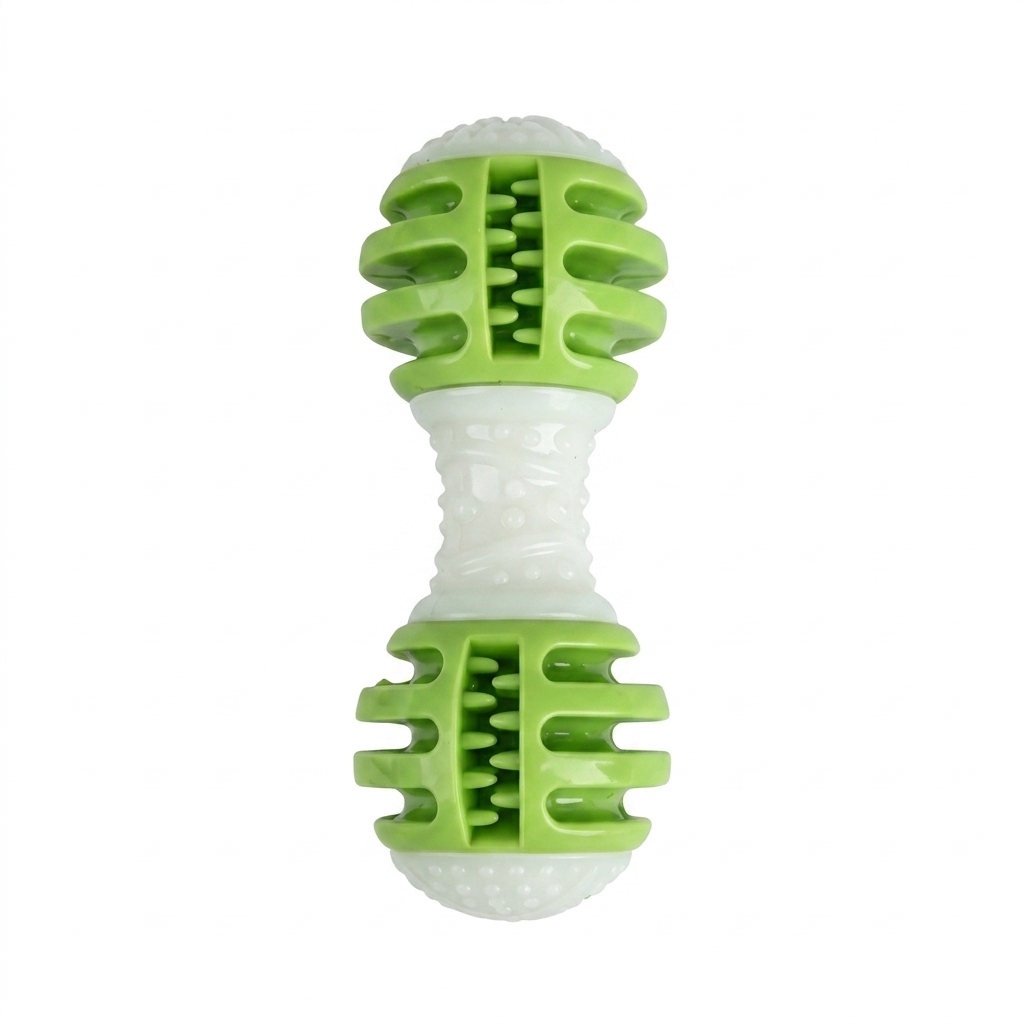 TPR製の犬用おもちゃ。子犬のトレーニングに最適。インタラク - Rubber Treat Dispensing Dog Toy のレビューと価格