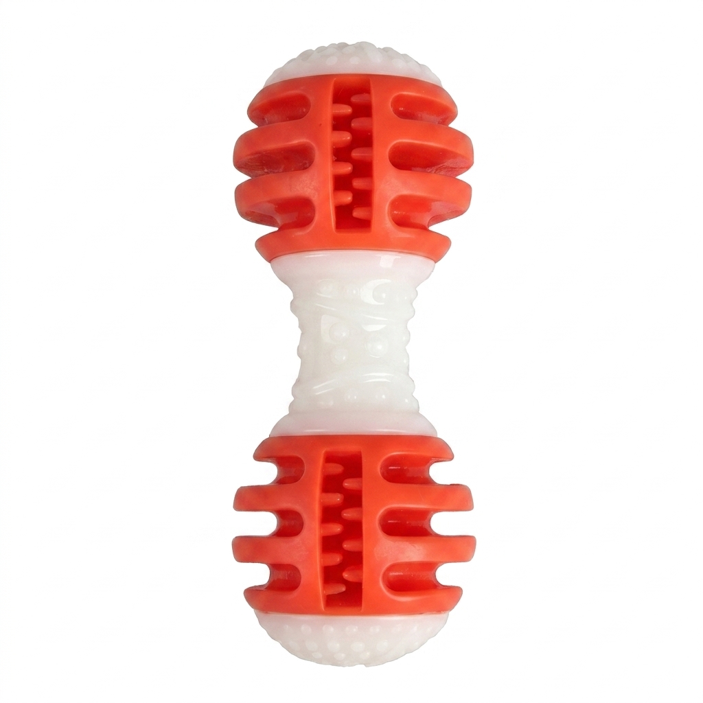 TPR製の犬用おもちゃ。子犬のトレーニングに最適。インタラク - Rubber Treat Dispensing Dog Toy のレビューと価格
