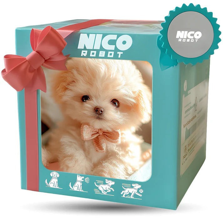ニコロボットぬいぐるみ電子ペット犬、歩行＆吠えるインタラクテ - Interactive Squeaky Plush Dog Toy のレビューと価格