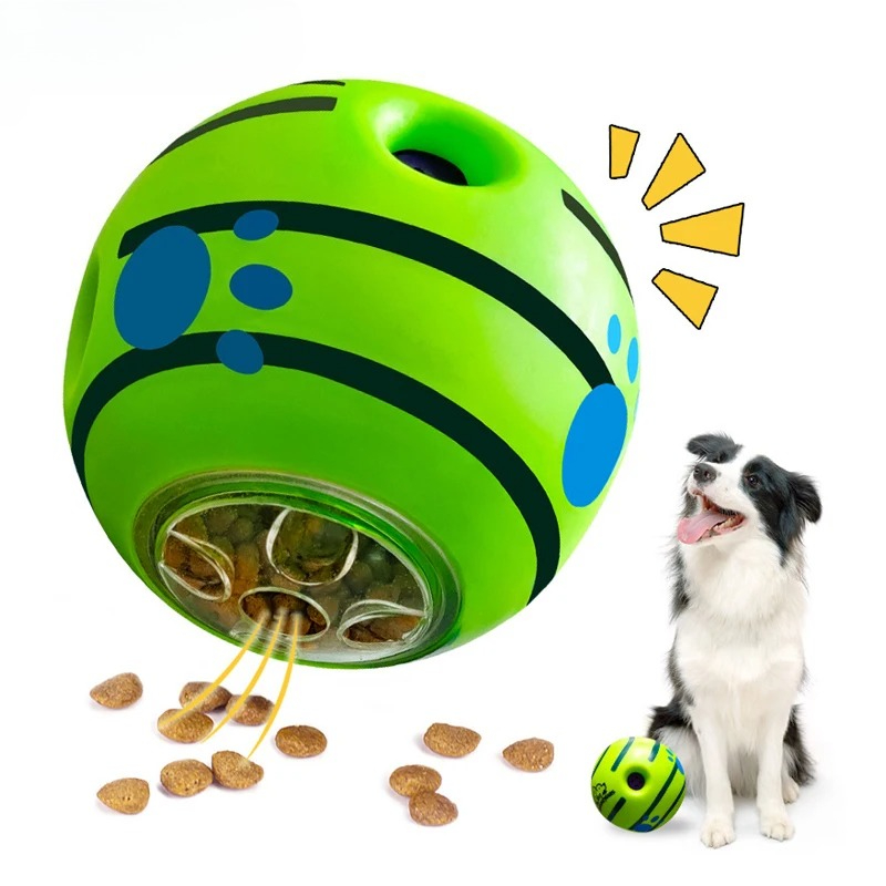 インタラクティブな犬用おやつボールおもちゃ、小型犬・中型犬用 - Rubber Treat Dispensing Dog Toy のレビューと価格