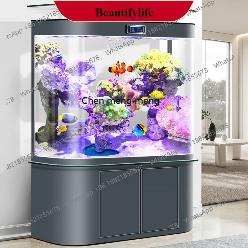 自己循環式生態底面フィルター 家庭用フロアライト 高級感のあ - Aquarium のレビューと価格